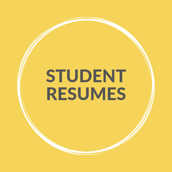 STUDENT RESUME